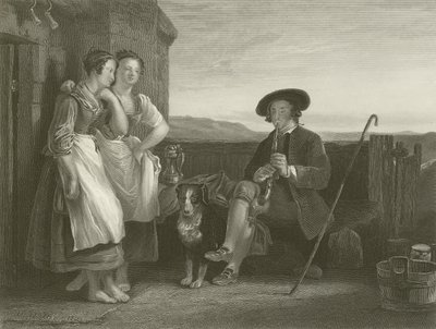 The Gentle Shepherd by David Wilkie
