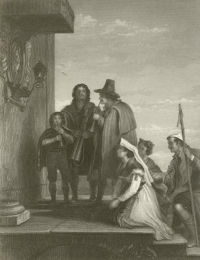 The Pifferari by David Wilkie