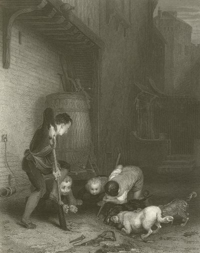 The Rat Hunters by David Wilkie