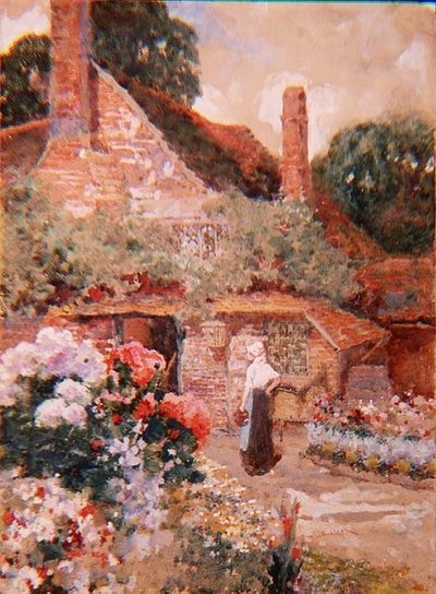 A Kentish Cottage, near Edenbridge by David Woodlock