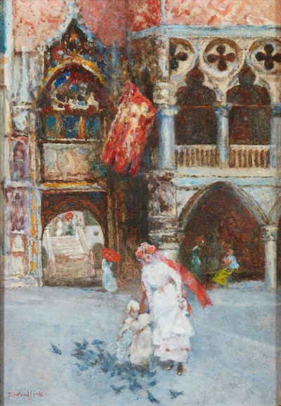Feeding the Pigeons, St. Mark