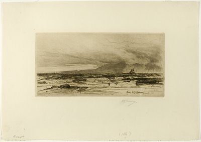 Arran, Plate Fourteen from the Clyde Set by David Young Cameron