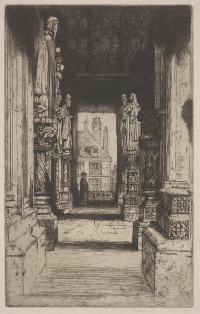Chartres by David Young Cameron