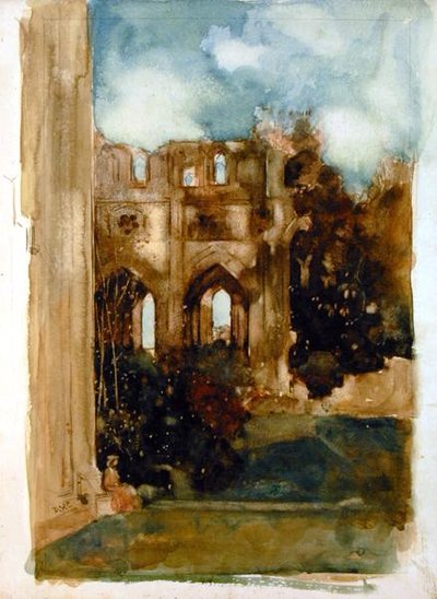 Dryburgh Abbey by David Young Cameron