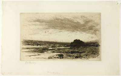 Dumbarton, Plate Eleven from the Clyde Set by David Young Cameron