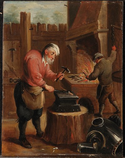 An Allegory of The Four Elements: Fire by David the Younger (follower of) Teniers