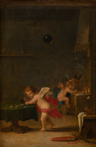 Amoretti in an Alchemist