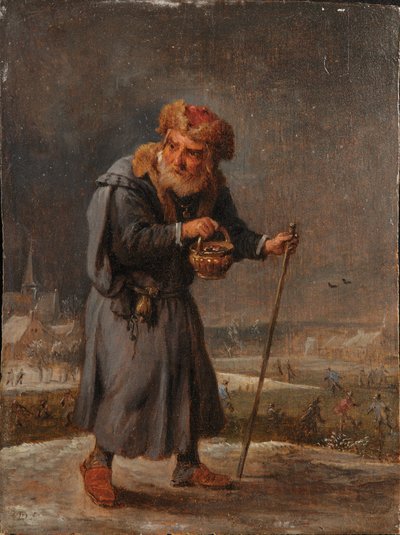 An Allegory of the Four Seasons: Winter by David Teniers the Younger