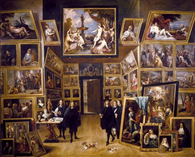 Archduke Leopold Wilhelm in his Picture Gallery by David Teniers the Younger