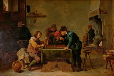Backgammon Players by David Teniers the Younger