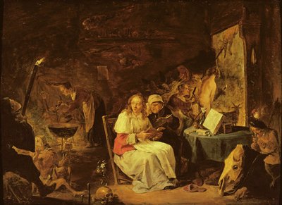 Incantation Scene by David Teniers the Younger