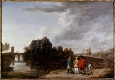 The Chateau de Teniers at Perck by David Teniers the Younger