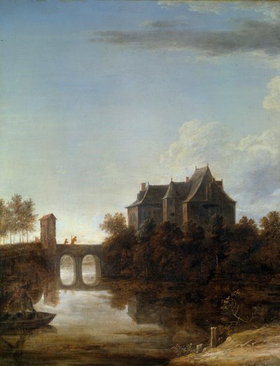 The Chateau de Teniers in Perck in the Netherlands by David Teniers the Younger