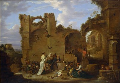 The Temptations of Saint Anthony by David Teniers the Younger