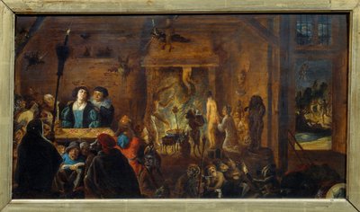 Sabbath scene by David Teniers the Younger
