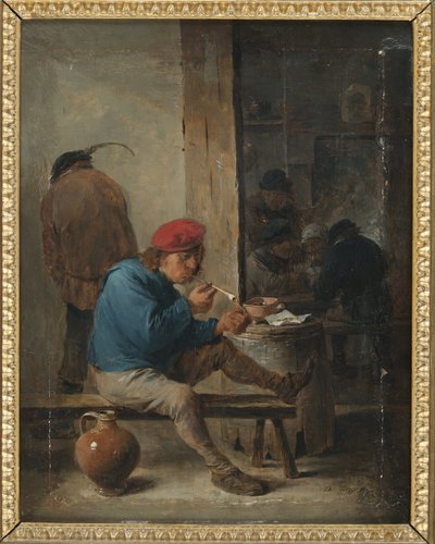 Tavern Scene with Smokers by David Teniers the Younger