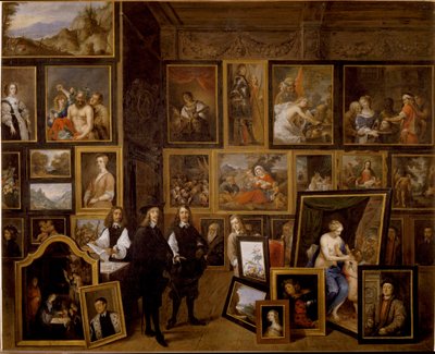 The Art Collection of Archduke Leopold Wilhelm in Brussels by David Teniers the Younger