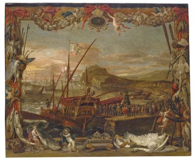 The Embarkation of Don Juan of Austria by David Teniers the Younger