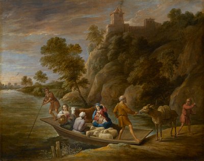 The Flight into Egypt by David Teniers the Younger