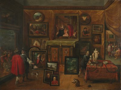The Interior of a Picture Gallery, c.1640 by David Teniers the Younger