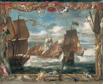 The Meeting with the Turkish Fleet by David Teniers the Younger