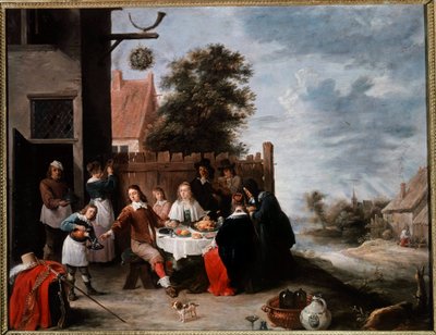 The Feast of the Prodigal Child by David Teniers the Younger