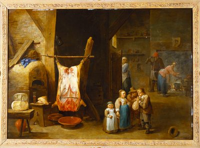 The interior of a peasant