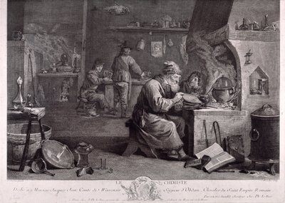 The laboratory of the alchemist by David Teniers the Younger