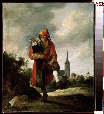 A fool by David Teniers the Younger