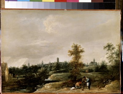 View near Brussels by David Teniers the Younger