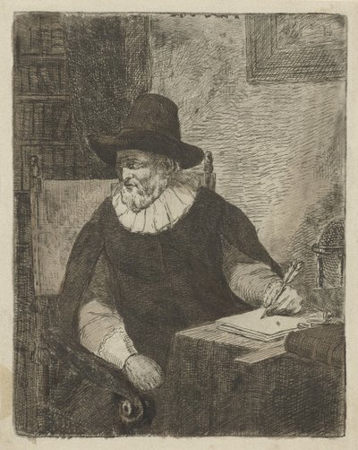 Man in a Study Room by David van der Kellen
