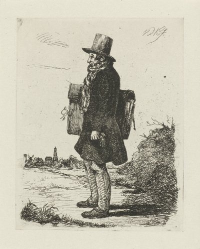 Portrait of Hermanus Jan Hendrik Rijkelijkhuizen by David van der Kellen