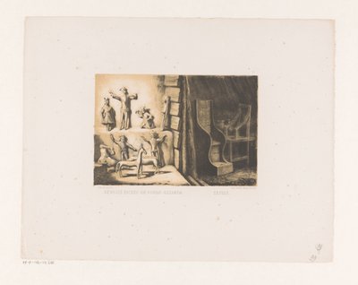 Idols of Humans and Animals and Two Seats by David van der Kellen