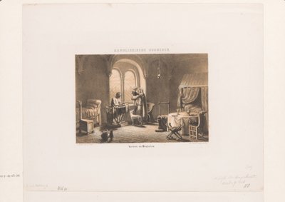 Carolingian Interior by David van der Kellen