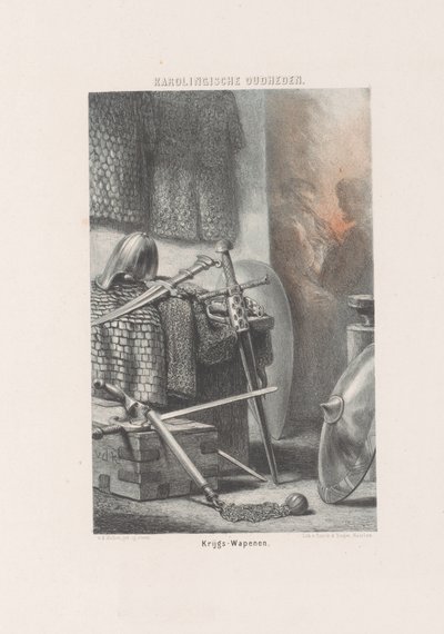 Carolingian Weapons (Carolingian Antiquities; Military Weapons) by David van der Kellen