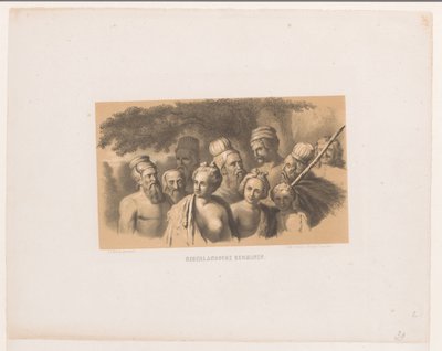 Dutch Germans (title on object: Nederlandsche Germanen) by David van der Kellen