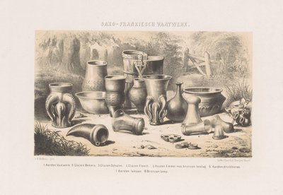 Saxo-Frankish Pottery by David van der Kellen