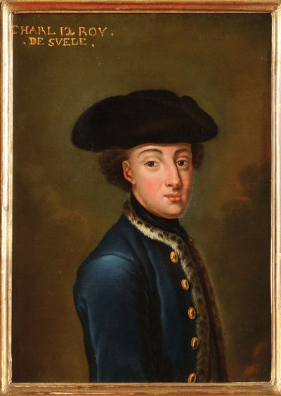 Portrait of King Charles XII of Sweden by David von Krafft