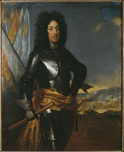 Portrait of Count Adam Ludvig Lewenhaupt (1659-1719) by David von Krafft