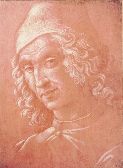 Head of a Man by Davide Ghirlandaio