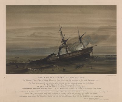 Wreck of H.M. Steamship 