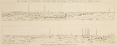 Panorama of the Plateau of Sebastopol by Day and Son