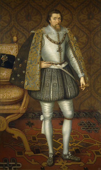 Portrait of King James I of England by De Critz