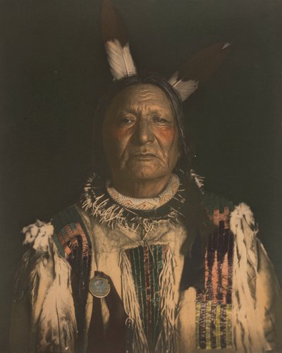 Not Afraid of the Pawnee--Yanktonai Sioux Chief by De Lancey Gill