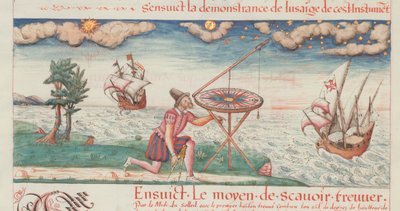 Illustration from Les Premières Œuvres de Jacques de Vaulx, Pillote en la Marine by De Vaulx