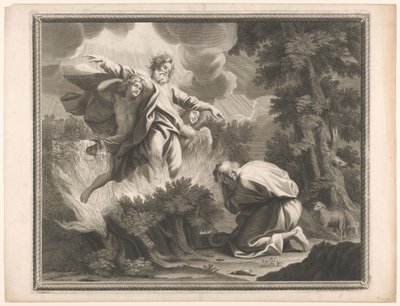 Moses and the Burning Bush by De Vernesson (II)