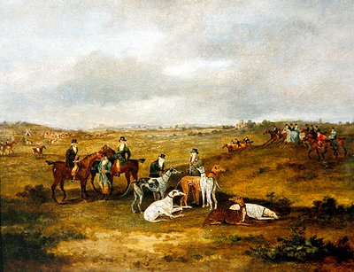 Hare coursing by Dean I Wolstenholme