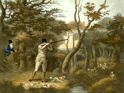 Shooting, plate 2 (engraved by R.G. Reeve) by Dean Snr. (after) Wolstenholme