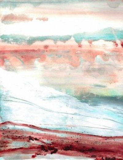 Abstract Ocean Horizon by Deb Chaney
