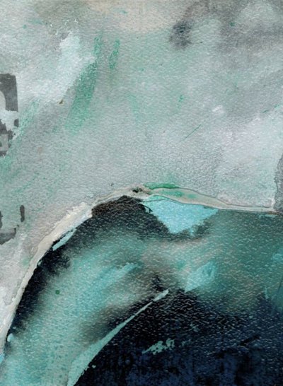 Deep Aqua Flow by Deb Chaney